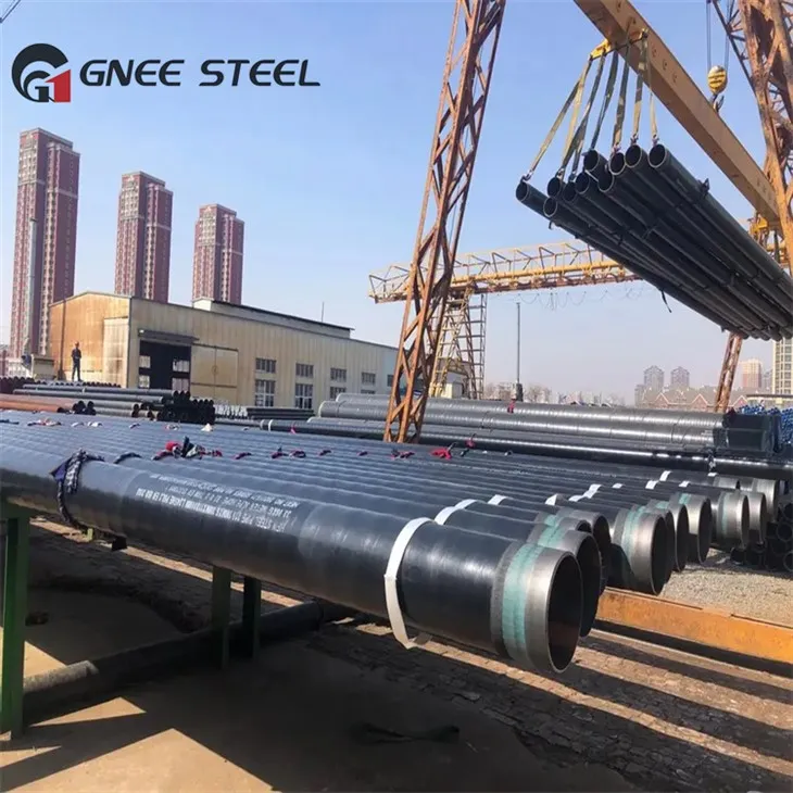 API SSAW Spiralsvejset stålrør med stor diameter