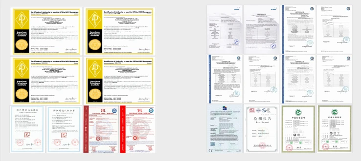 API 5CT OCTG pipe certificate API 5CT OCTG pipe certificate