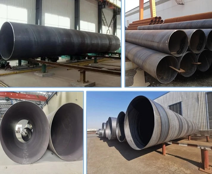 ASTM A252 Ssaw Spiral Welded Steel Pipe ASTM A252 Ssaw Spiral Welded Steel Pipe